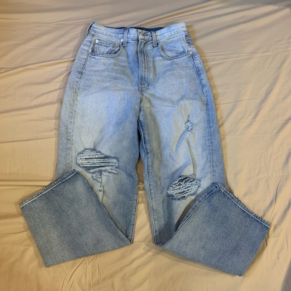 Edwin Denim - Edwin Distressed Boyfriend Jeans